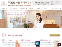 Tablet Screenshot of chiharu-hifuka.com